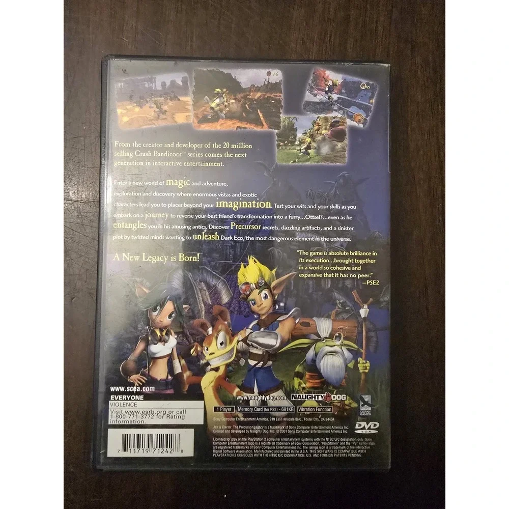 Jak And Daxter : Playstation 2 , Pre-Owned ( The Precursor Legacy )‎